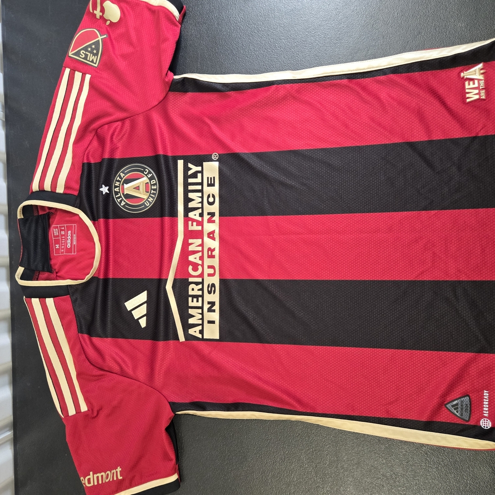 Adidas Red and Black Men's Jersey
